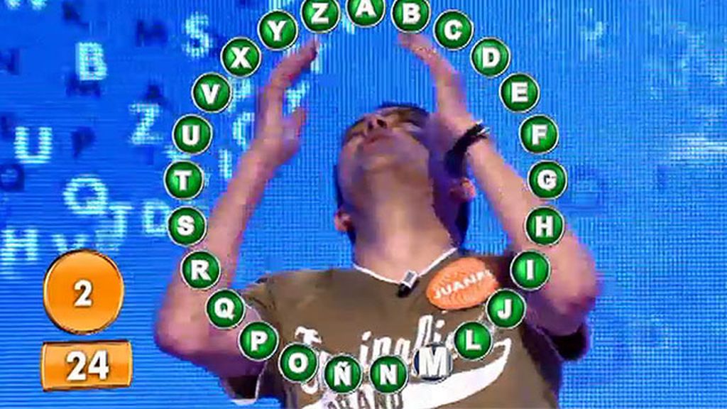 El concursante hace historia en 'Pasapalabra'