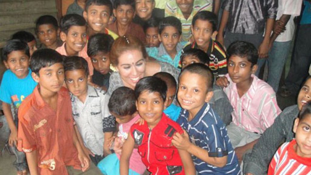 Indhira, de misión solidaria en la India con la ONG 'Global Humanitaria'