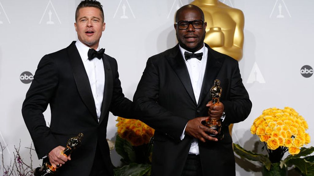 Brad Pitt y Steve McQueen, Óscar a la mejor película por 12 años de esclavitud