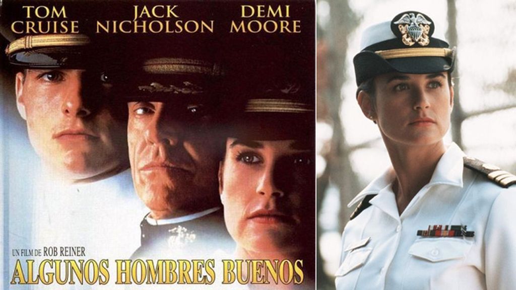 Demi Moore, impoluta abogada y compañera de Cruise en 'Algunos hombres buenos'