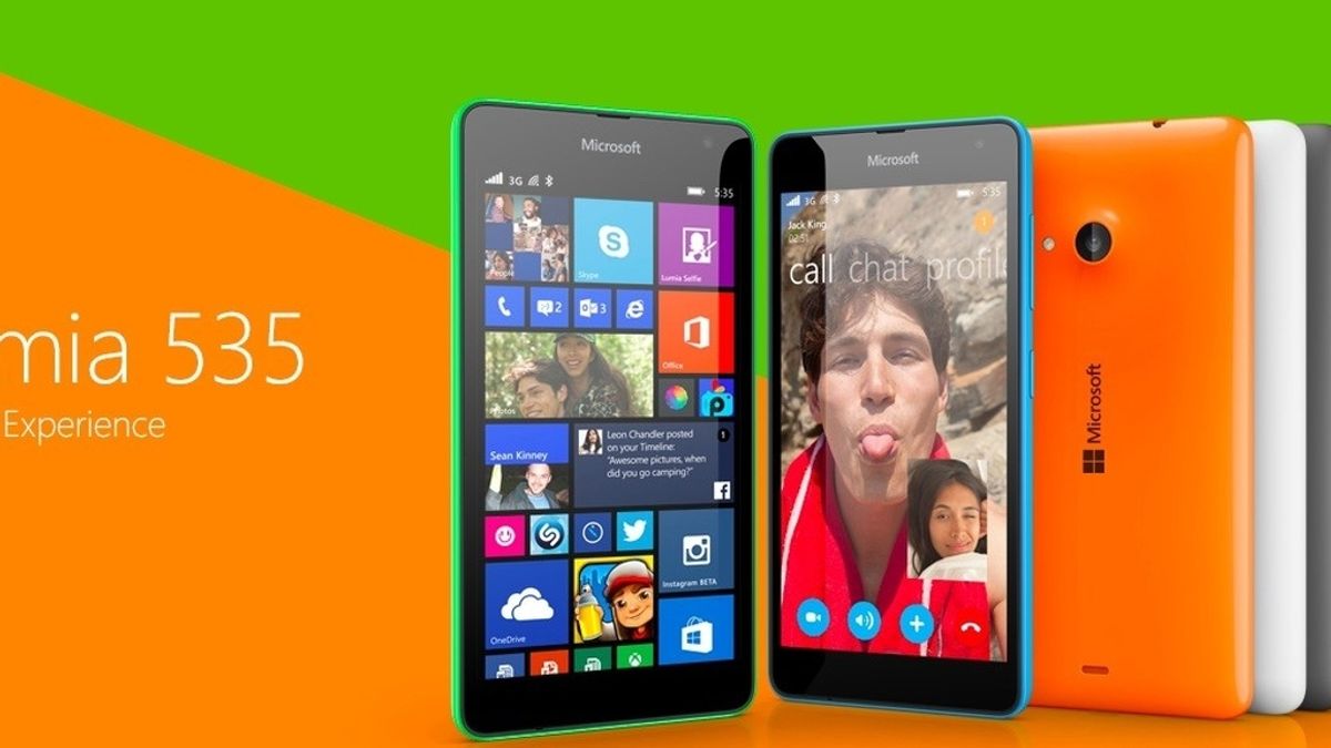 Windows Phone,Nokia,Microsoft Lumia 535,Microsoft