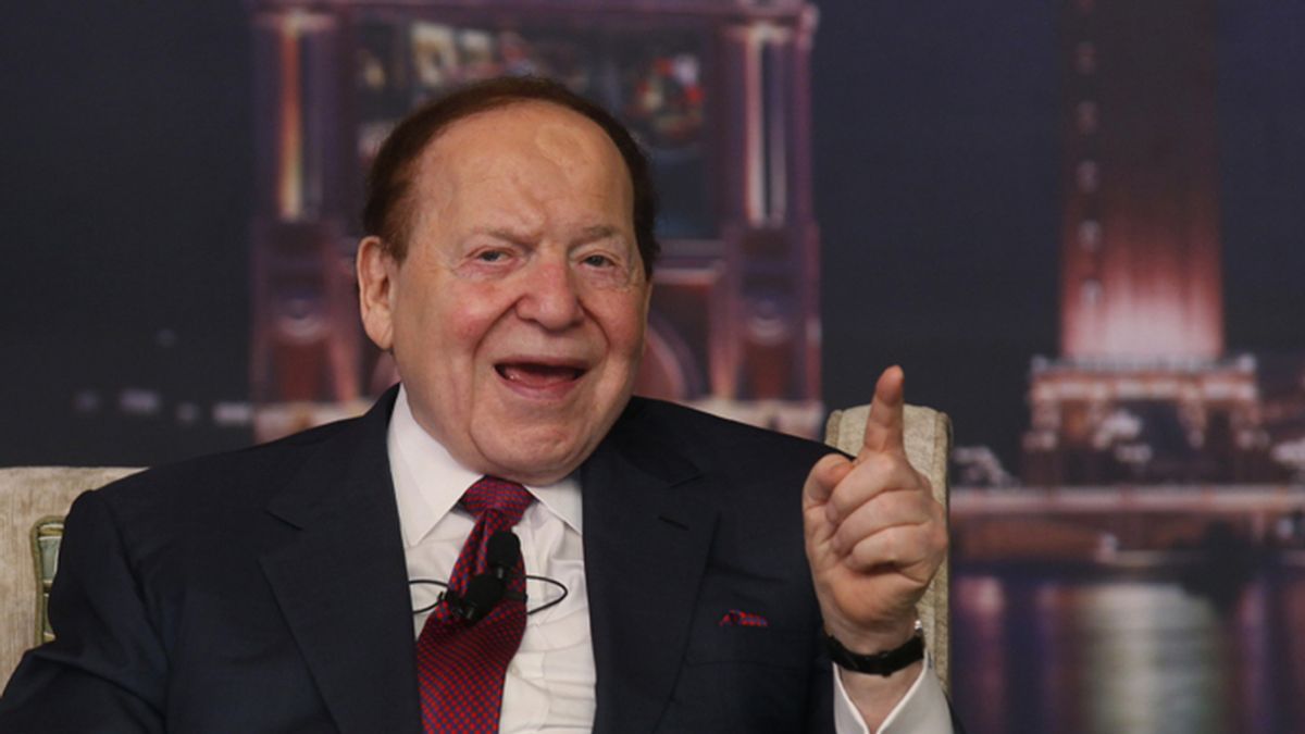 Sheldon Adelson, presidente de Las Vegas Sands