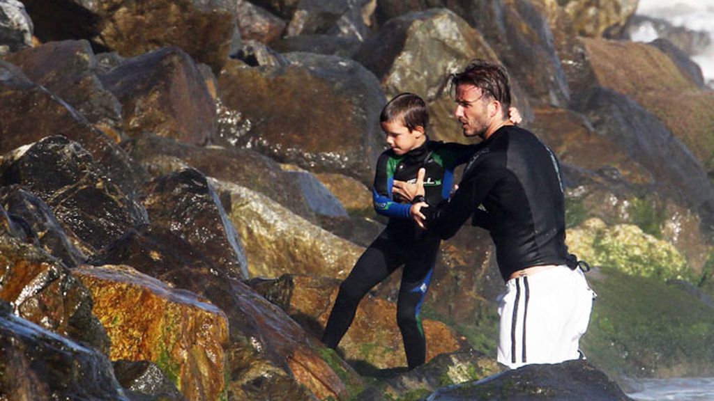 Beckham, todo un padrazo