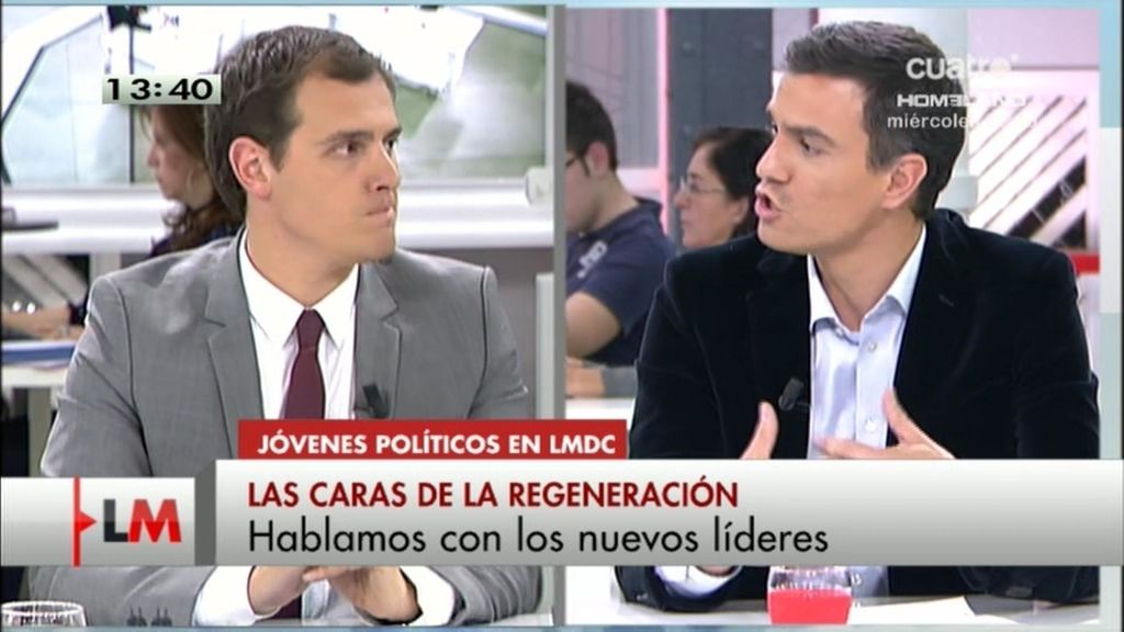 Las caras de la regeneración política española, en 'Las mañanas de Cuatro'