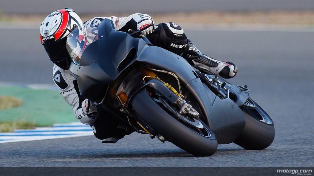 Randy De Puniet, en los test de Jerez