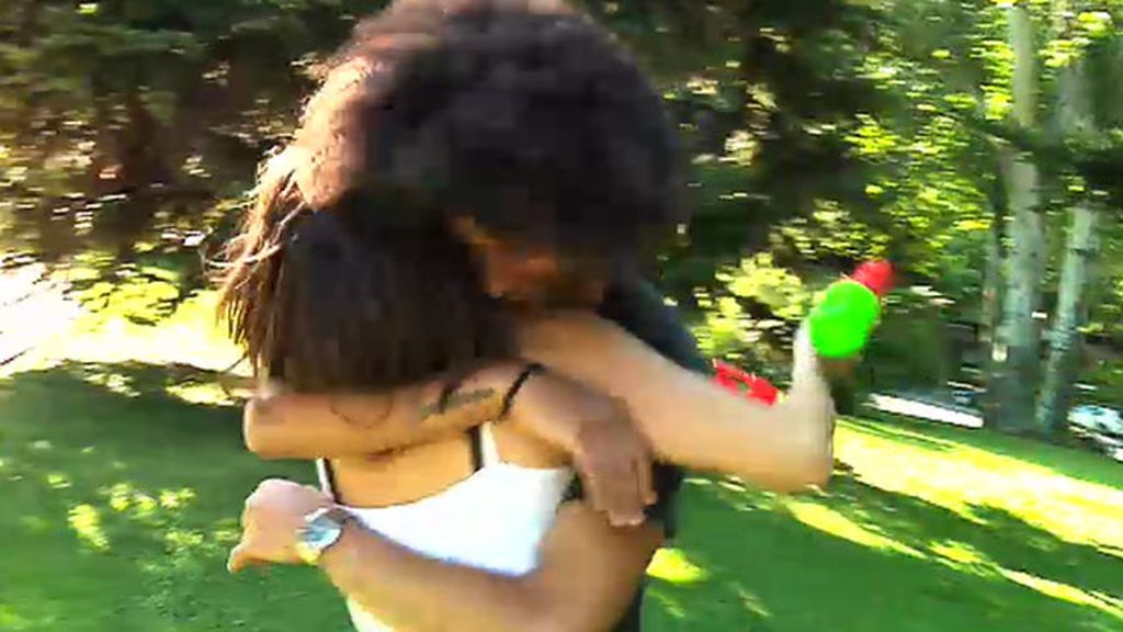 Se refrescaron con pistolas de agua