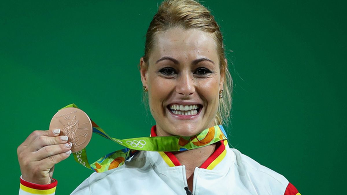Lidia Valentín gana el bronce en la categoría de -75 kilos