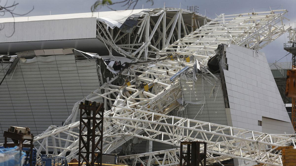 Dos muertos en las obras del estadio Arena de Sao Paulo Dos muertos en las obras del estadio Arena de Sao Paulo