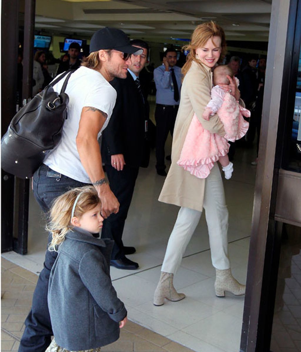 Nicole Kidman presume de hija en Sidney