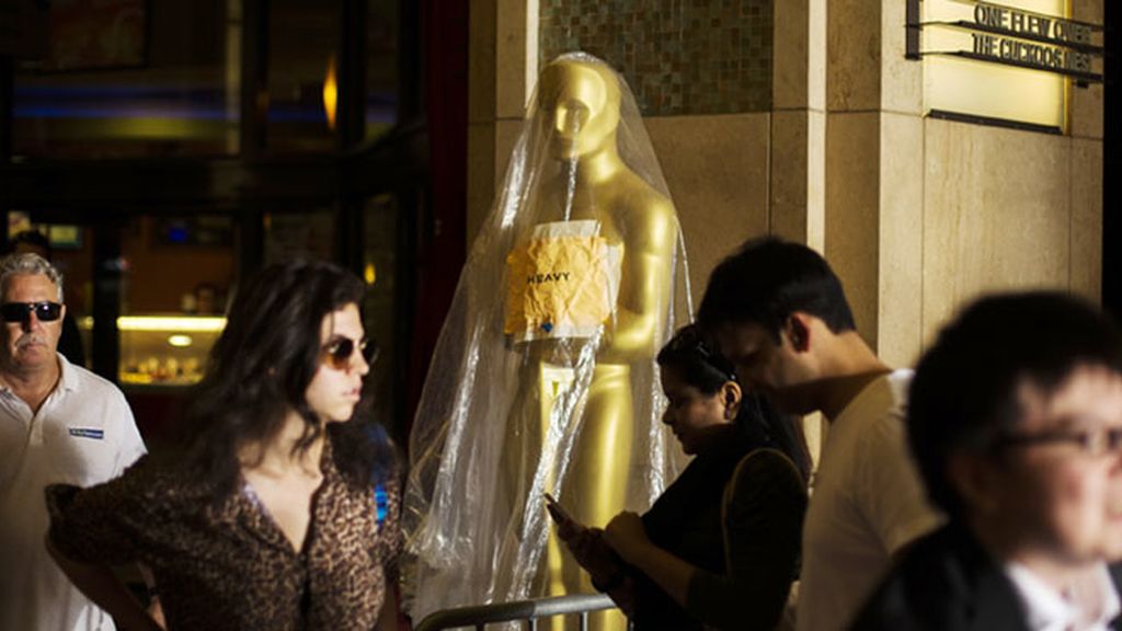 Todo preparado para la ceremonia de entrega de los premios Oscar