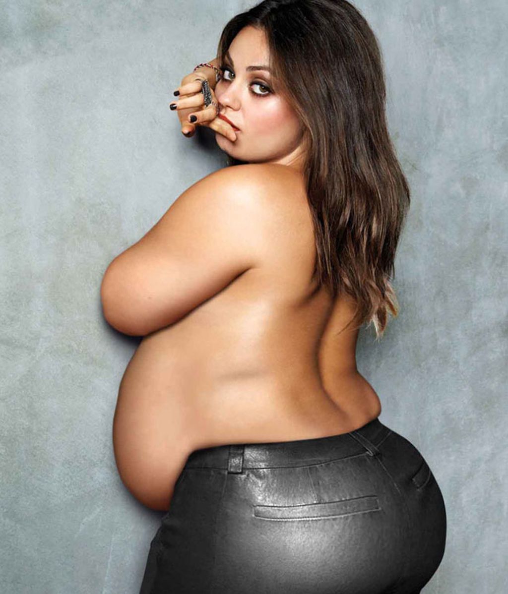 ¿Cómo serían las famosas con sobrepeso?