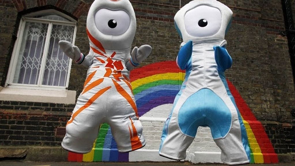 Wenlock y Mandeville, las mascotas de Londres 2012