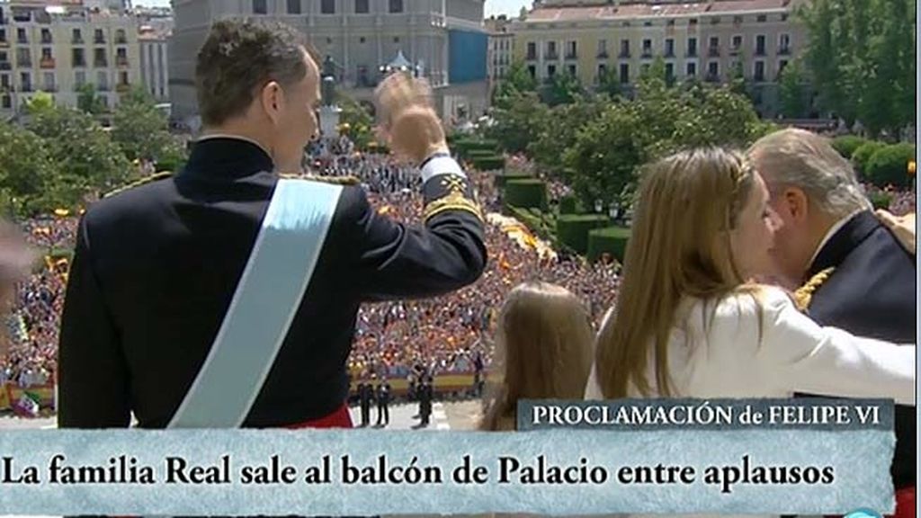 Letizia beso rey Juan carlos
