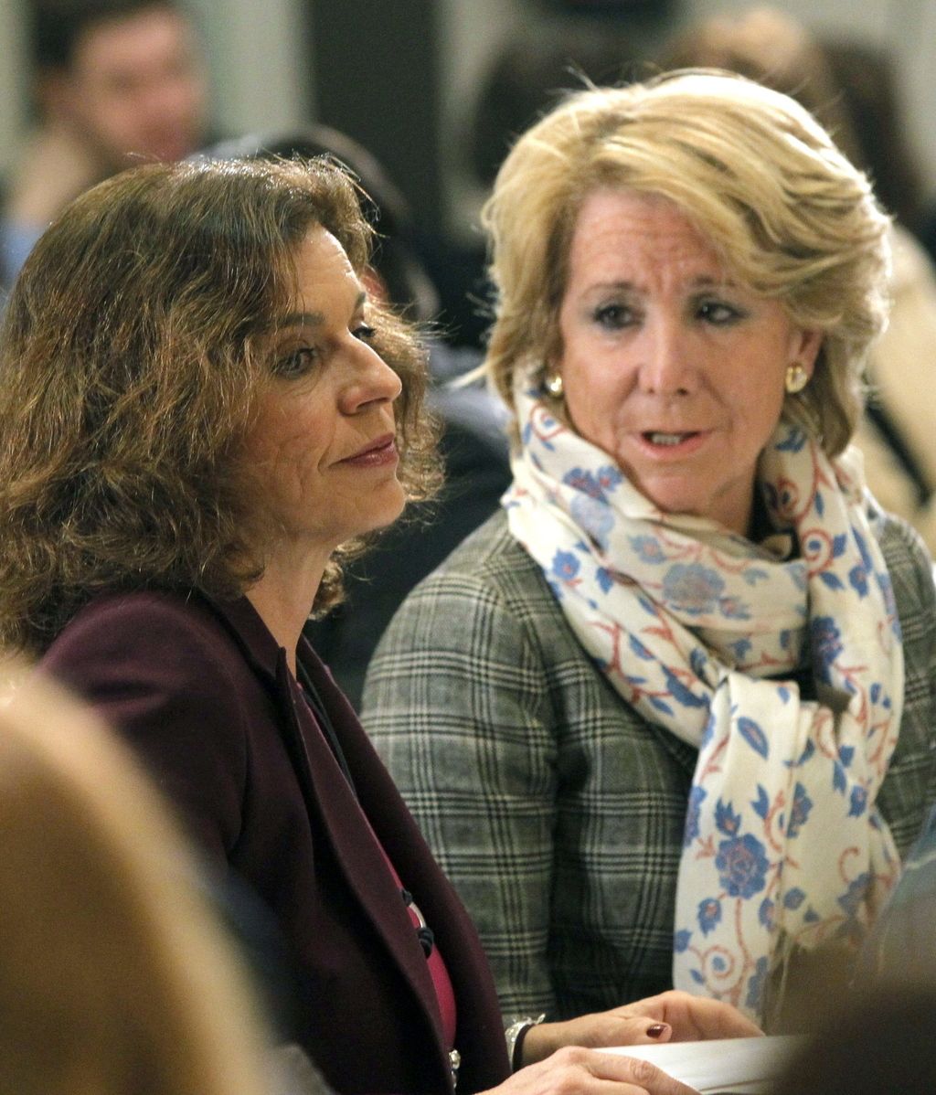 Esperanza Aguirre defiende la gestión de la tragedia del Madrid Arena por parte de Ana Botella