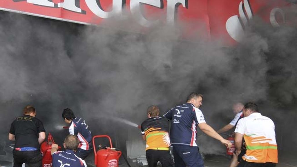 Incendio en Montmeló