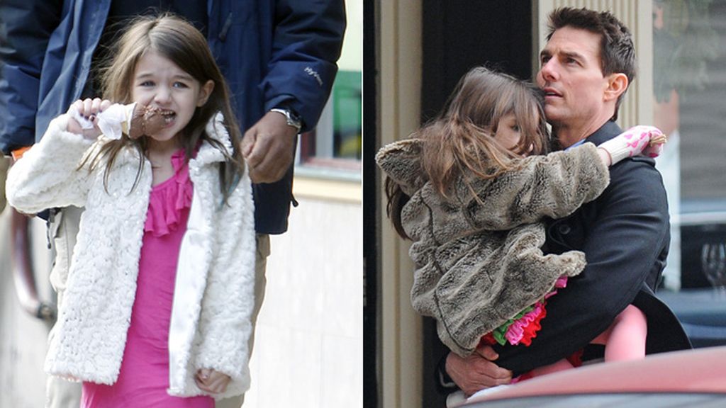 Suri Cruise, una 'fashion-victim' que se atreve con las pieles