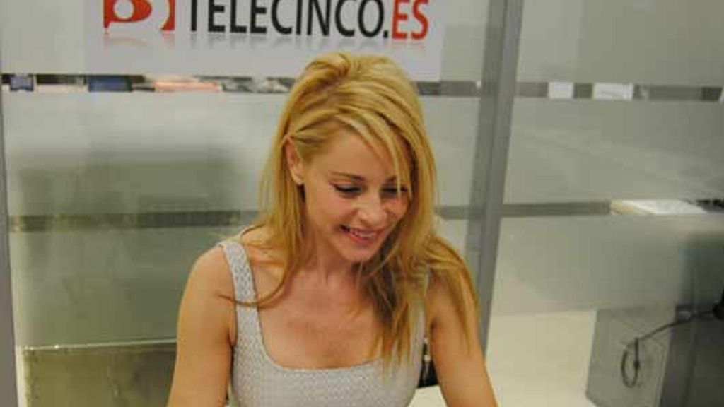 Belén Rueda visita telecinco.es