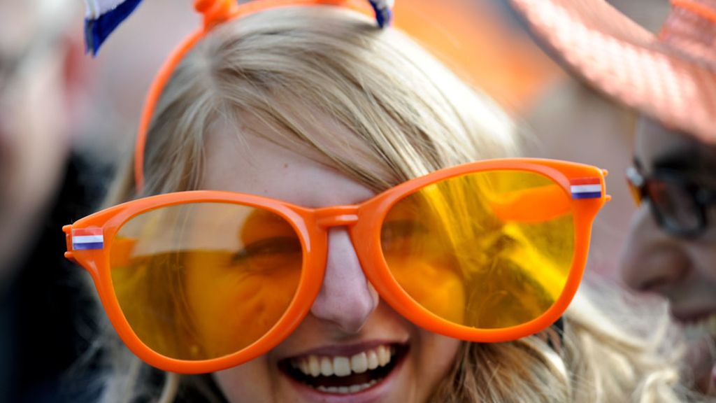 Alegría en las calles de Amsterdam