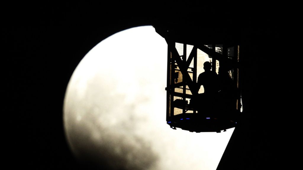 Espectaculares fotos del eclipse total de Luna
