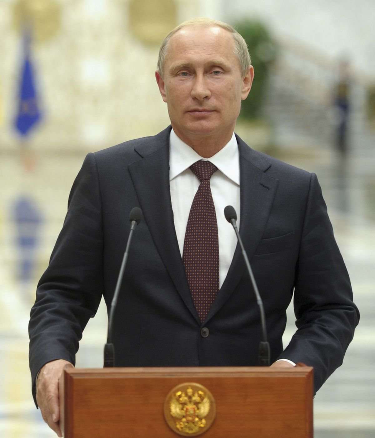 Vladimir Putin en Minsk