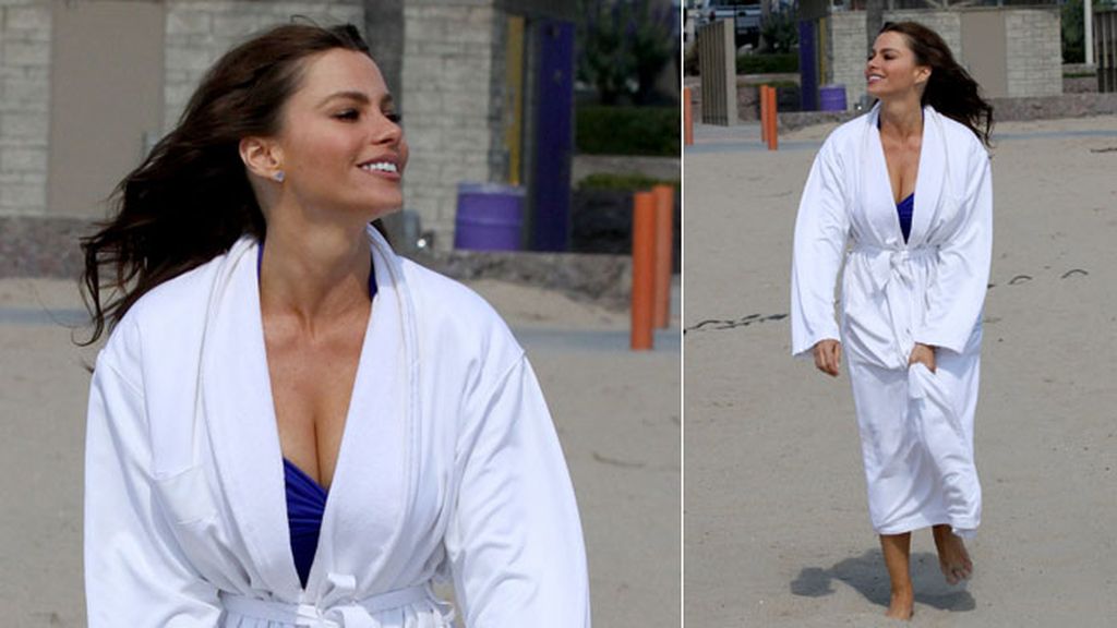 Sofía Vergara lo prefiere blanco