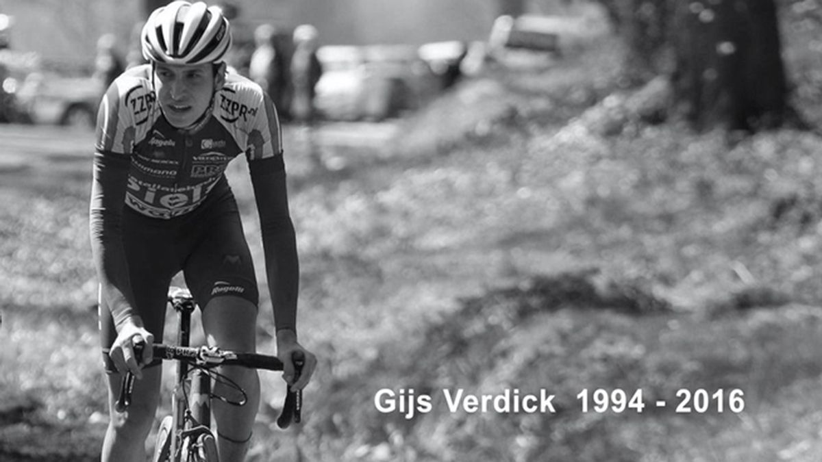 Fallece el ciclista holandés Gijs Verdick tras no superar un doble paro cardiaco