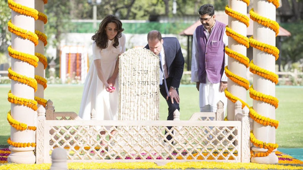 En la casa de Mahatma Gandhi, en Nueva Delhi