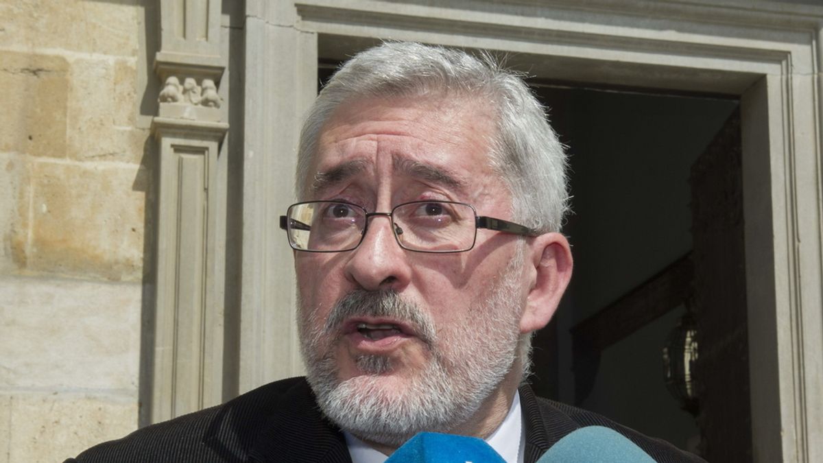 El exconsejero andaluz Antonio Ávila, a su salida del Tribunal Superior de Justicia de Andalucía en Granada