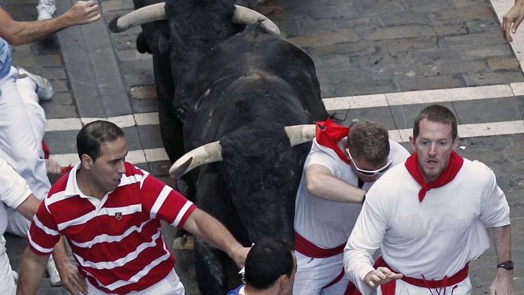 Segundo encierro, en imágenes
