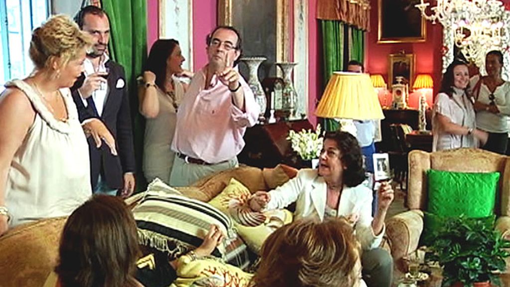 Fiesta de la alta sociedad