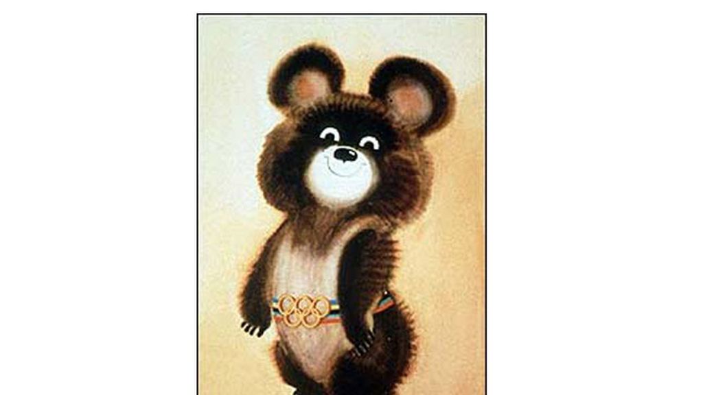Misha, el osito de Moscú 1980