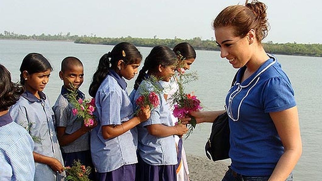 Indhira, de misión solidaria en la India con la ONG 'Global Humanitaria'