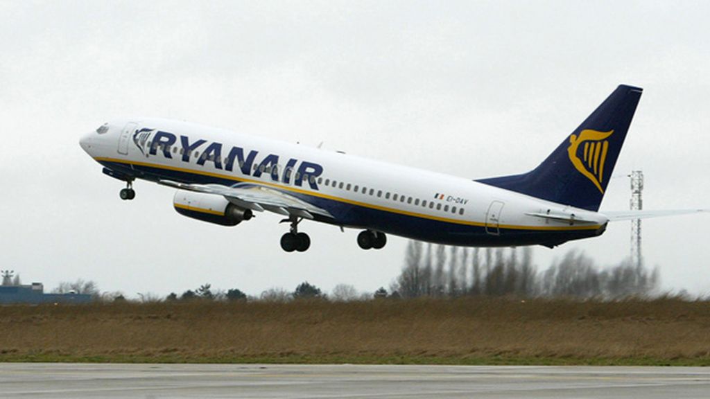 Avión de Ryanair