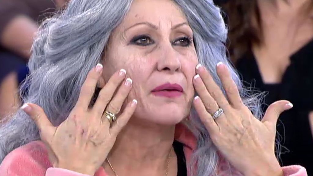 El plató de 'Sálvame' se convierte en un geriátrico