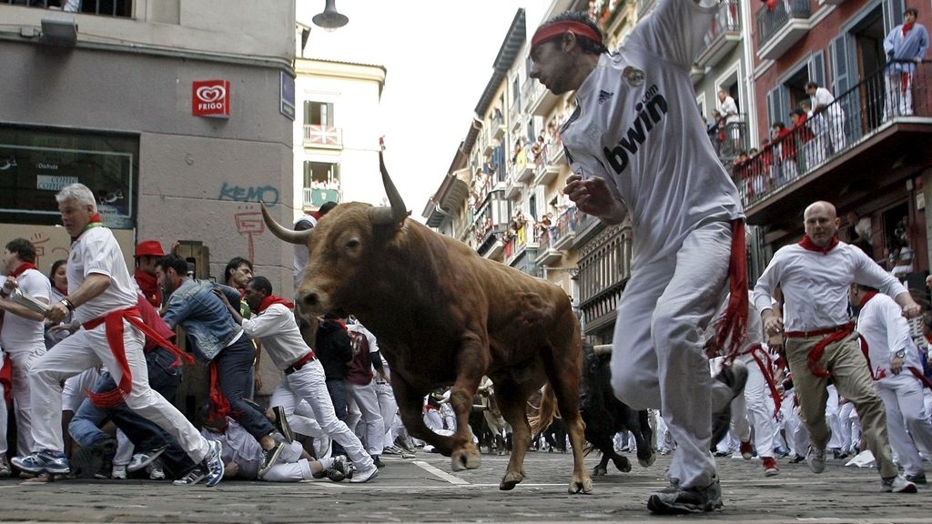 Último encierro de Sanfermines 2012