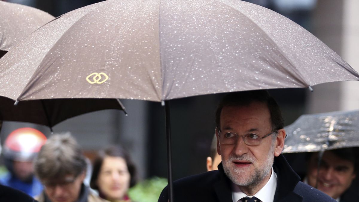 Mariano Rajoy llega al encuentro de líderes europeos en Bruselas