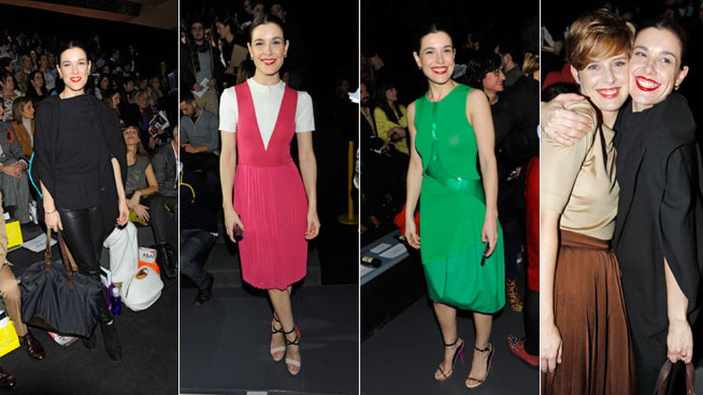 Raquel Sánchez Silva. tercer día en Ion Fiz, Davidelfín, AA de Amamya Arzuaga y Duyos