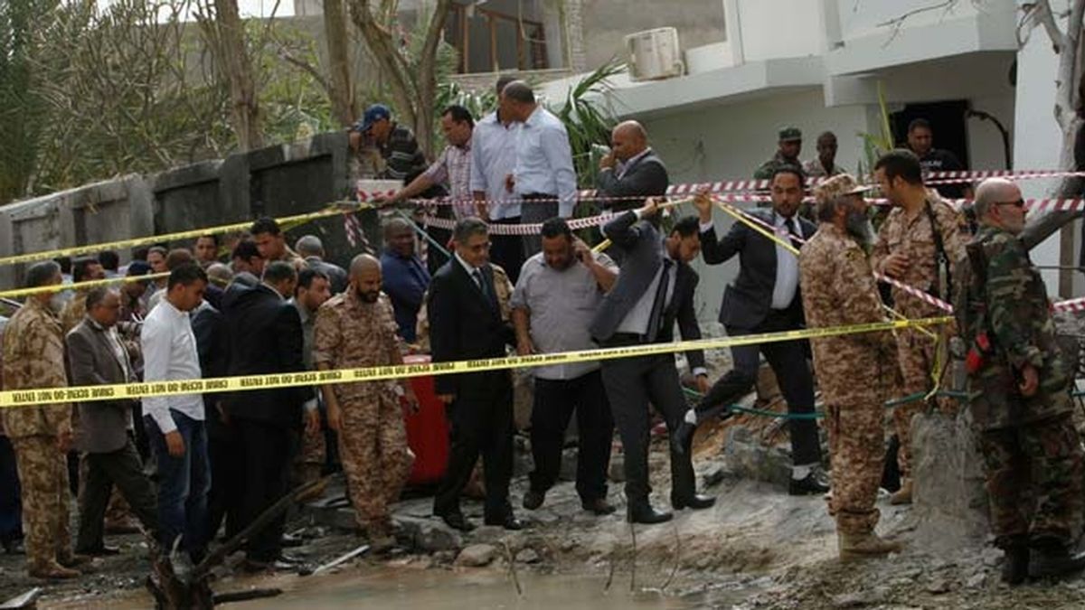 Heridos dos gendarmes en un atentado contra la Embajada de Francia en Libia