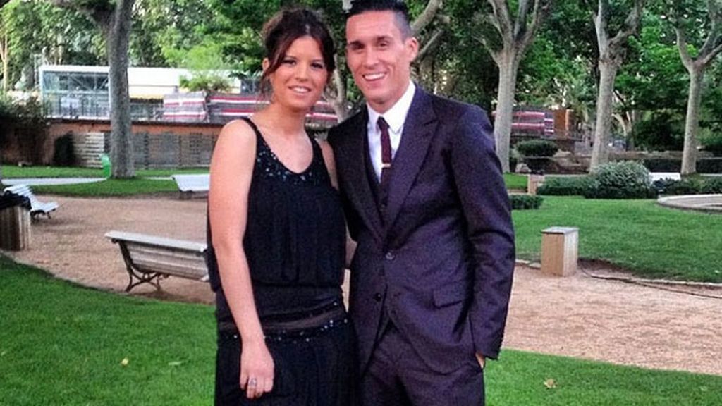 Callejón y Marta Ponsati dejaron a su pequeña en casa