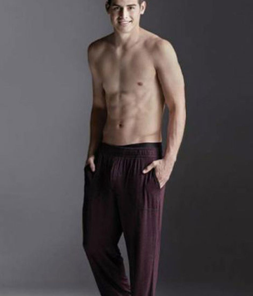 James Rodríguez, modelo de ropa interior