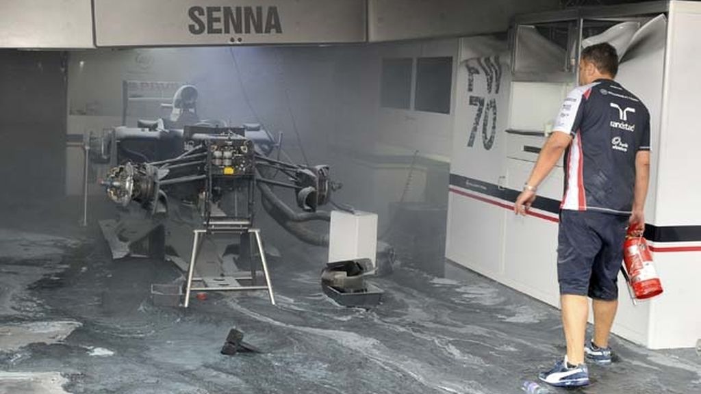 Incendio en Montmeló