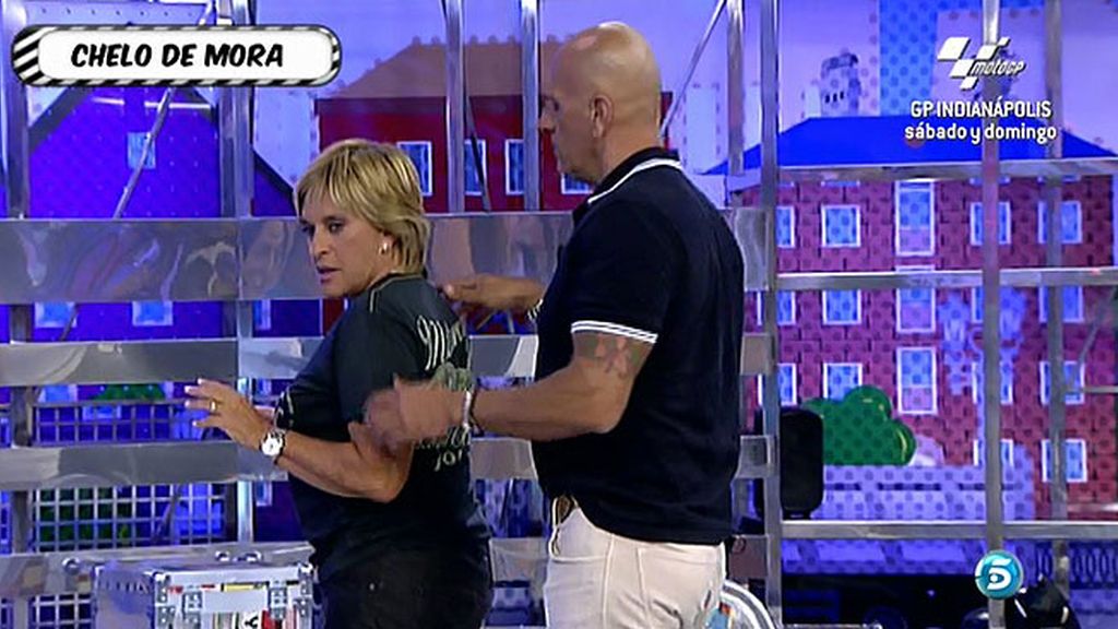 Matamoros y Chelo Gª Cortés recrean el encuentro de Ortega Cano y María de Mora