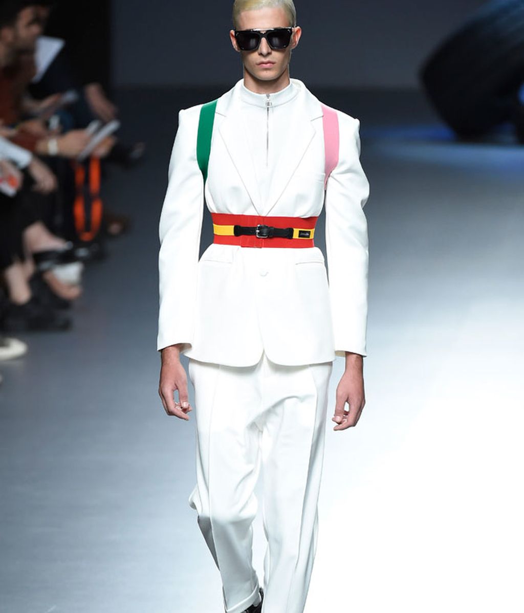 Bimba abrió y cerró el desfile del malagueño