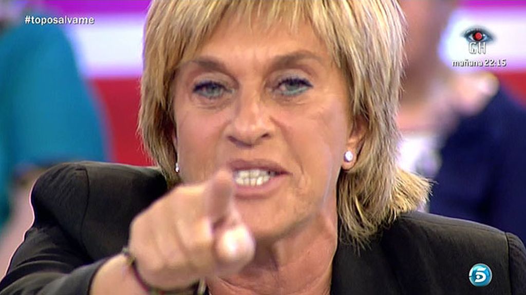 Acusaban a la colaboradora de ser 'la topa' y ella se defendía entre lágrimas