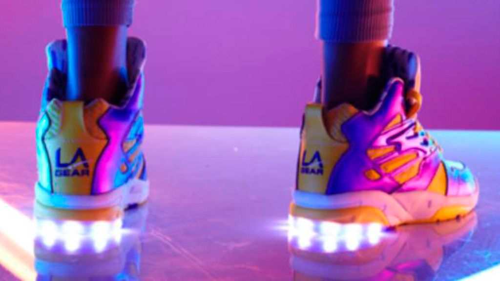 zapatillas con luces