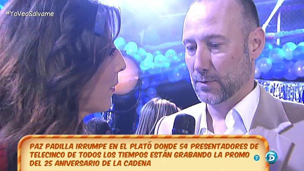 'Sálvame' nos cuela en la grabación de la promo de los 25 años de Telecinco