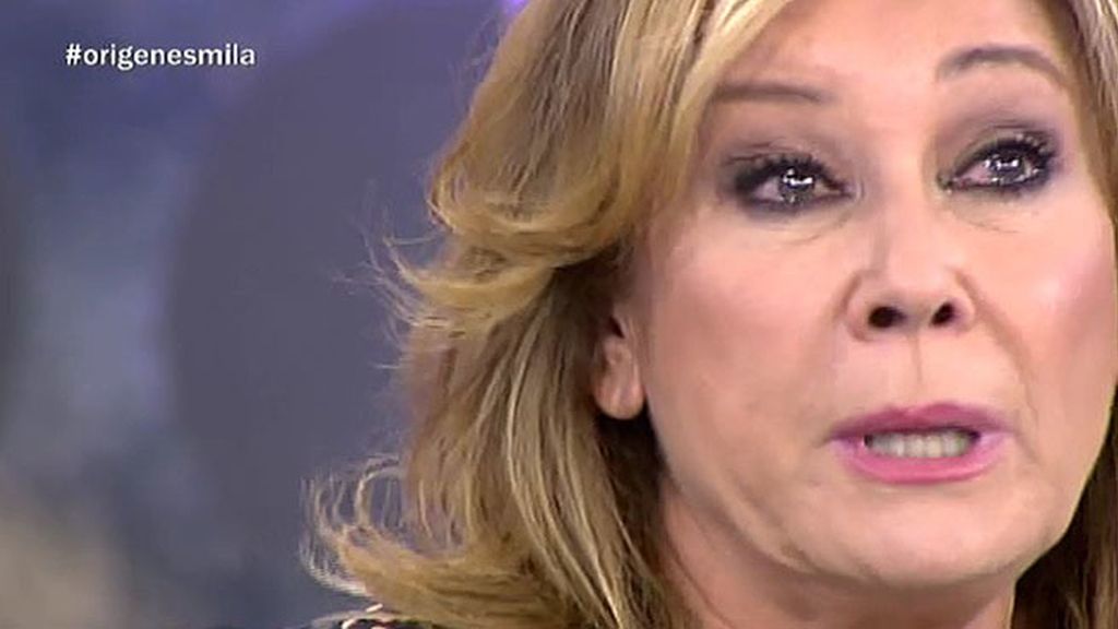 La colaboradora nos mostraba sus orígenes y recordaba a sus padres
