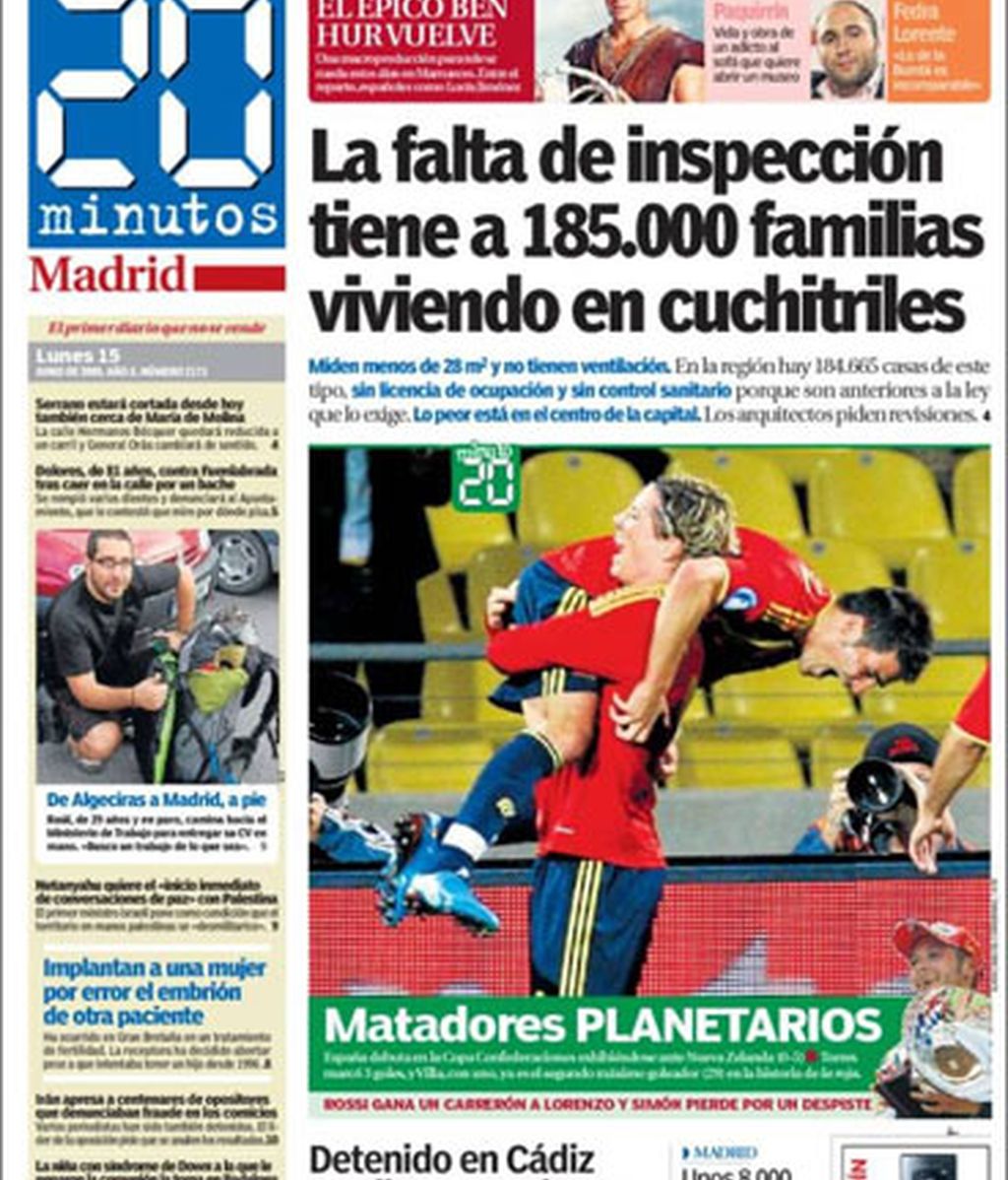 La prensa elogia el debut de España