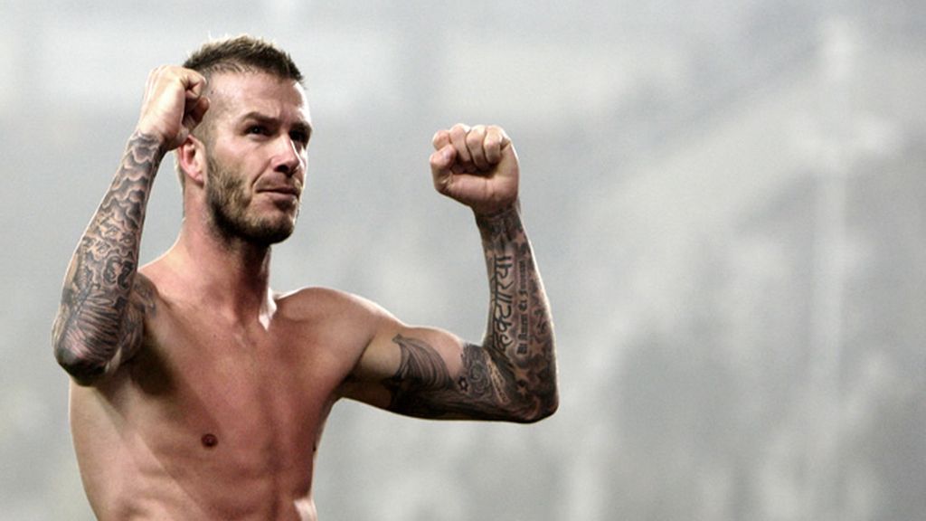 David Beckham. Inglaterra