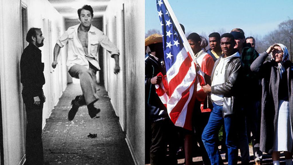 Dustin Hoffman y Martin Luther King Jr.